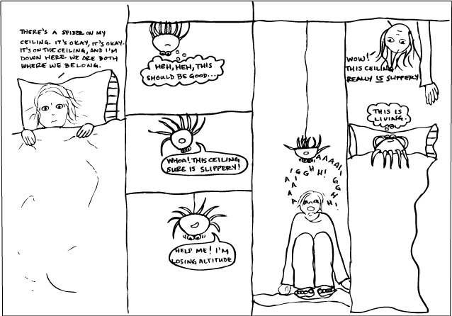 Of Tricky, Clumsy Spiders and the People Who Fear Them...