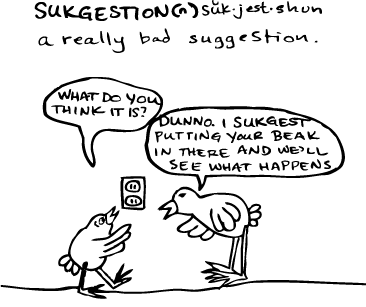 Of Using Your Head, Not Your Beak