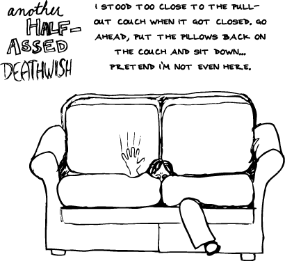Of Things That Lurk Under Couch Cushions...