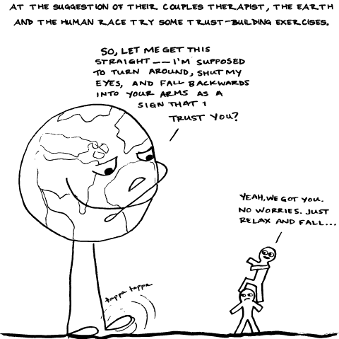 Of Trust Is Different From That Much Stage-Diving