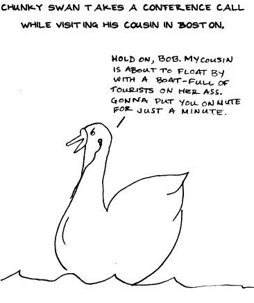 Of Making Way For Ducklings and Call Waiting...