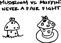 Of Food and Fungus in a Ruckus