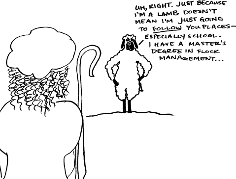 Of Losing Your Sheep