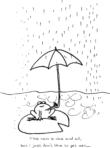 Of frogs out of water...