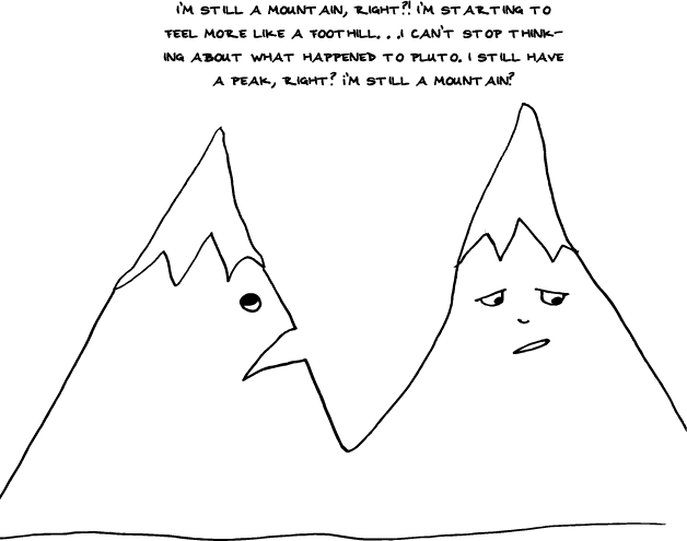 Of Even Mountains Get Insecure...