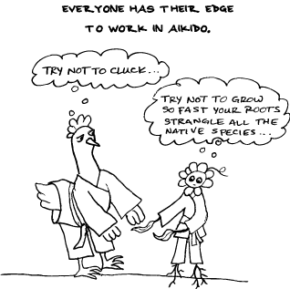Of All Chickens, Weeds and Humans Have Their Edge