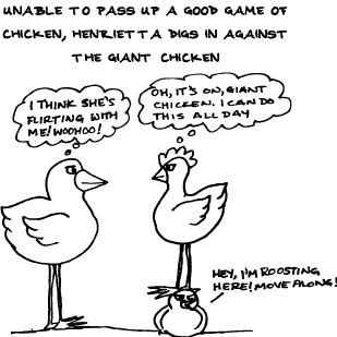 Of On The Backs Of Chickens