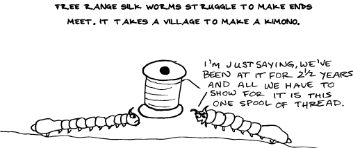 Of Join the Silk Worm Union!