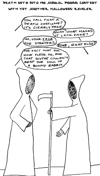 Of Death Is No Cheap Wal-Mart Costume