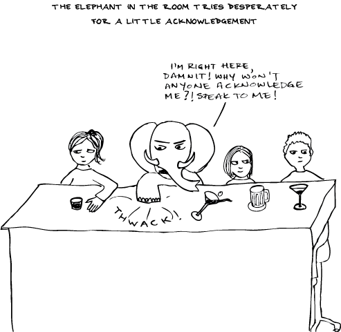 Of Elephants in the Bar